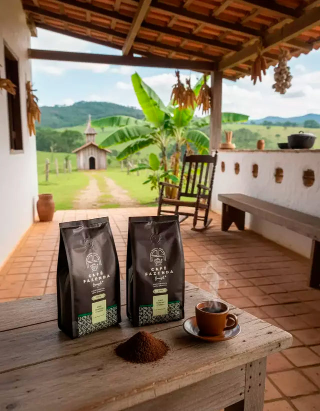 Café Especial +84 Pts Fazenda Brasil 250g Sul de Minas