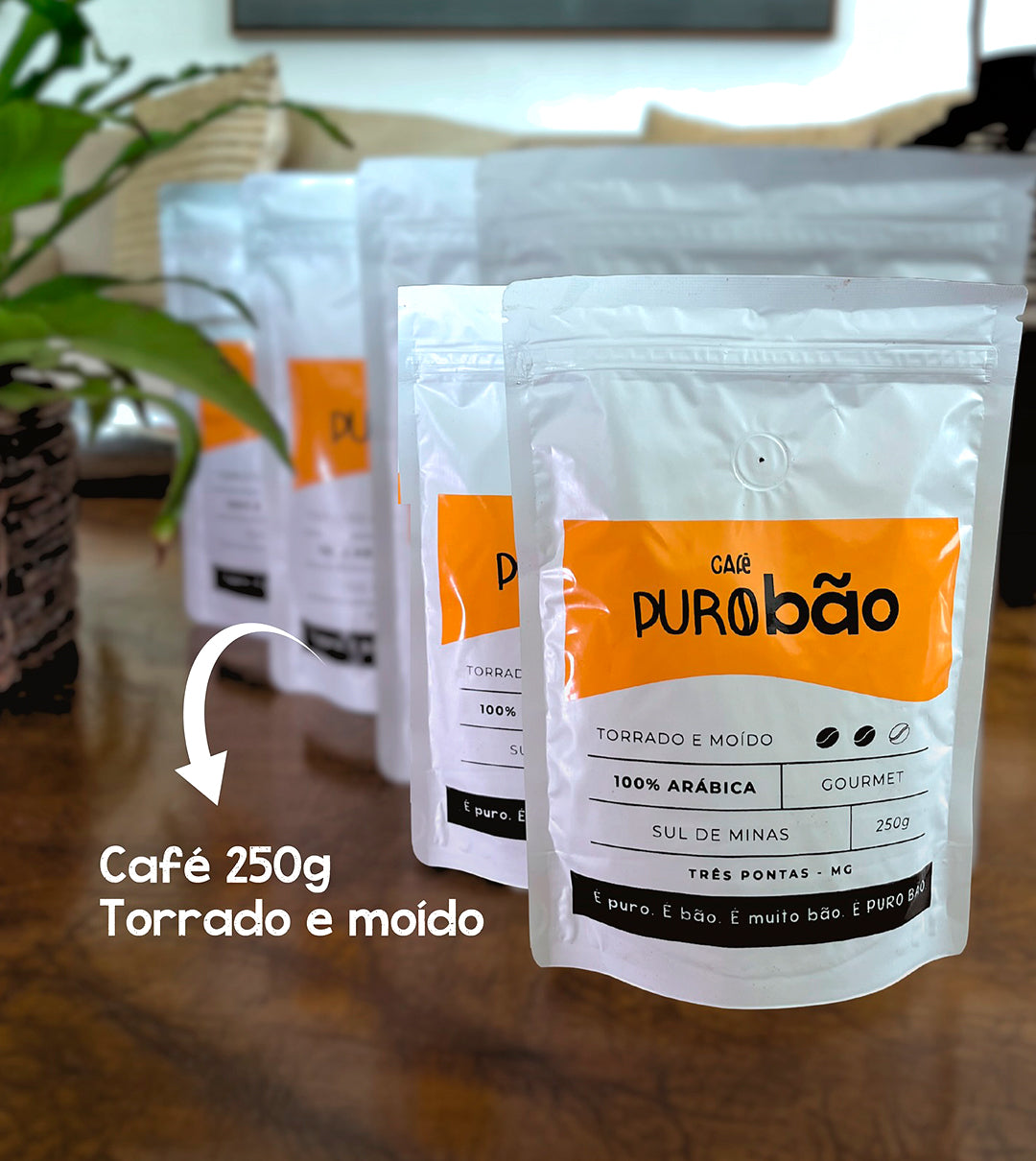 Café Gourmet Puro Bão 250g Sul De Minas