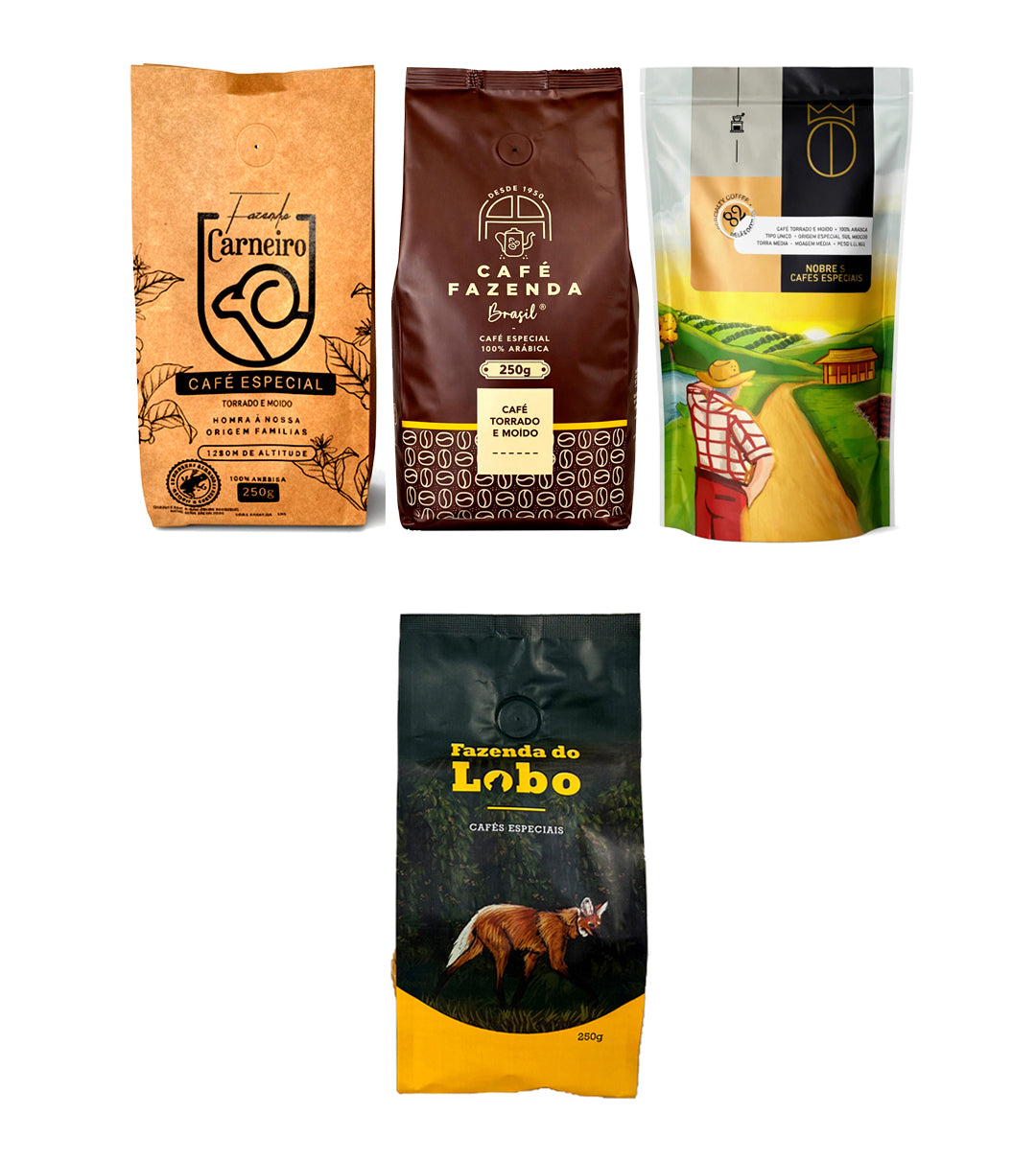 Kit Promoção Café Especial 4x 250g