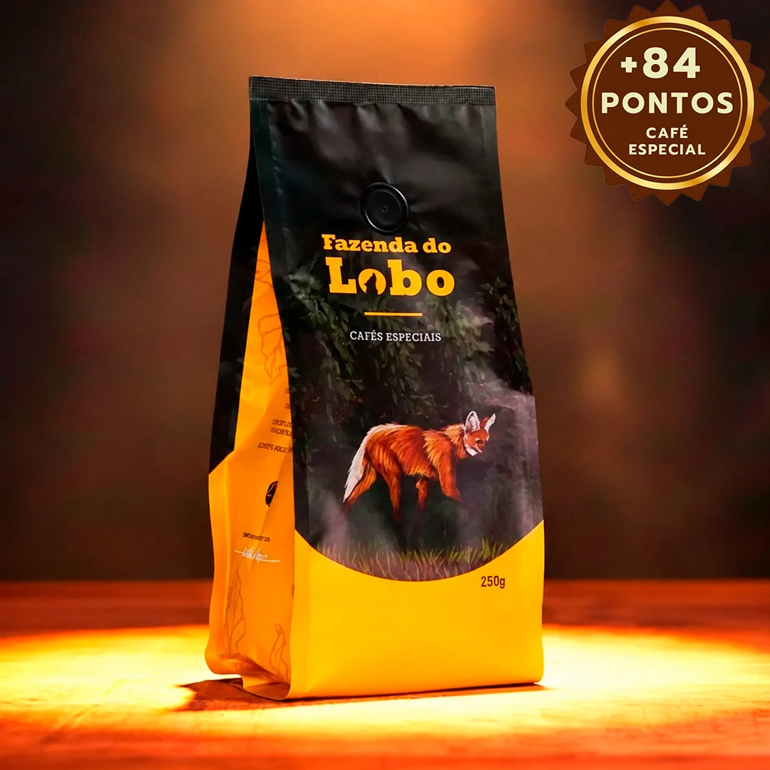 Café Especial +84 Pts Fazenda Do Lobo 250g Sul De Minas Gerais