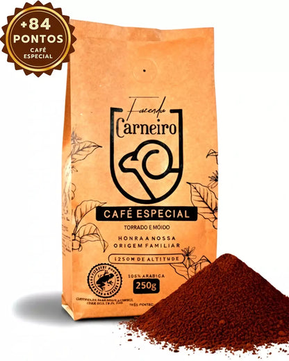 Café Especial +84 Pts Fazenda Carneiro 250g Sul de Minas