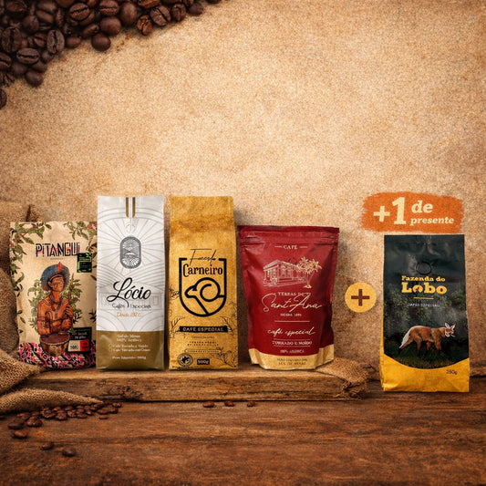 Kit Promocional 2,25 kg Café Especial Sul de Minas 4x 500g 1x 250g