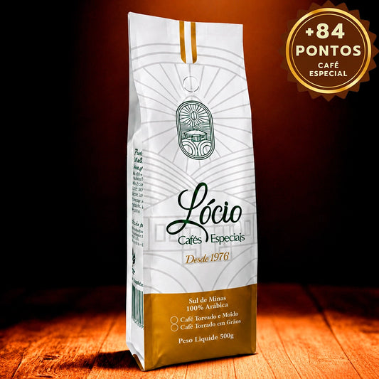Café Especial Lócio 500g Sul de Minas Arábica 84 Pontos Farm Coffee