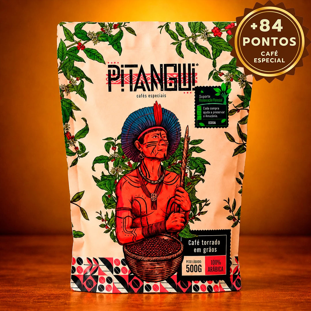 Café Especial Pitangui 500g Sul de Minas Arábica 84 Pontos Farm Coffee