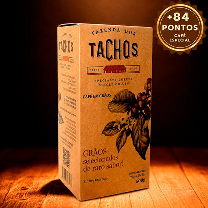 Café Especial Fazenda dos Tachos 500g Sul de Minas Arábica Farm Coffee