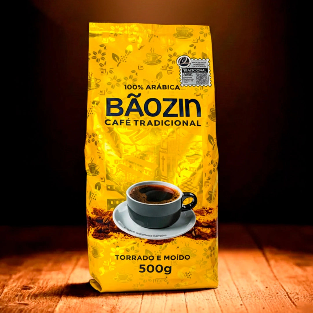 Café Tradicional Bãozin 500g Moído - Sul De Minas Gerais