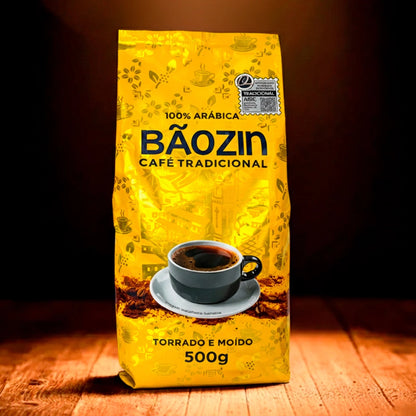 Café Tradicional Bãozin 500g Moído - Sul De Minas Gerais