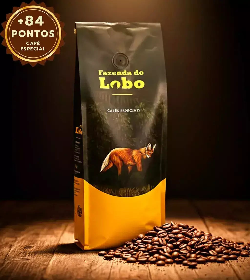 Café Especial +84 Pts Fazenda Do Lobo 500g Sul De Minas Gerais