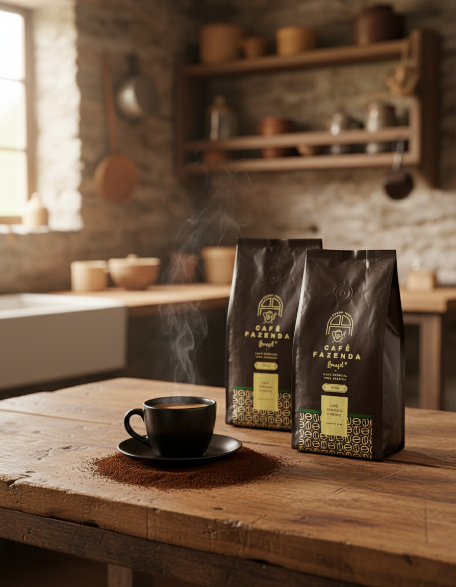 Café Especial Fazenda Brasil 500g - Sul De Minas 84pts