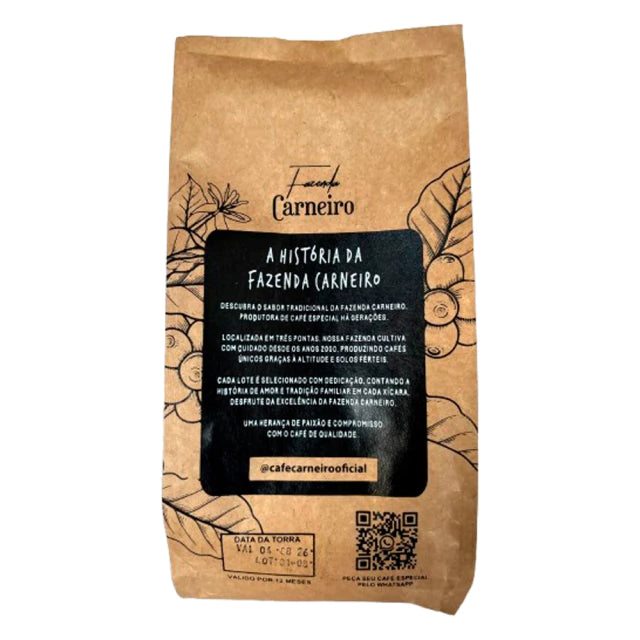 Café Especial +84 Pts Fazenda Carneiro 250g Sul de Minas