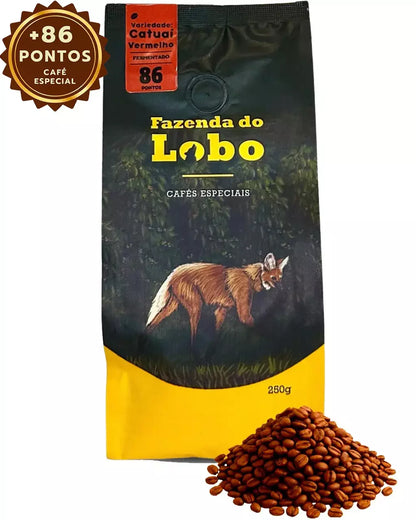 Café Especial +86 Pts Fazenda Do Lobo 250g Sul De Minas Gerais