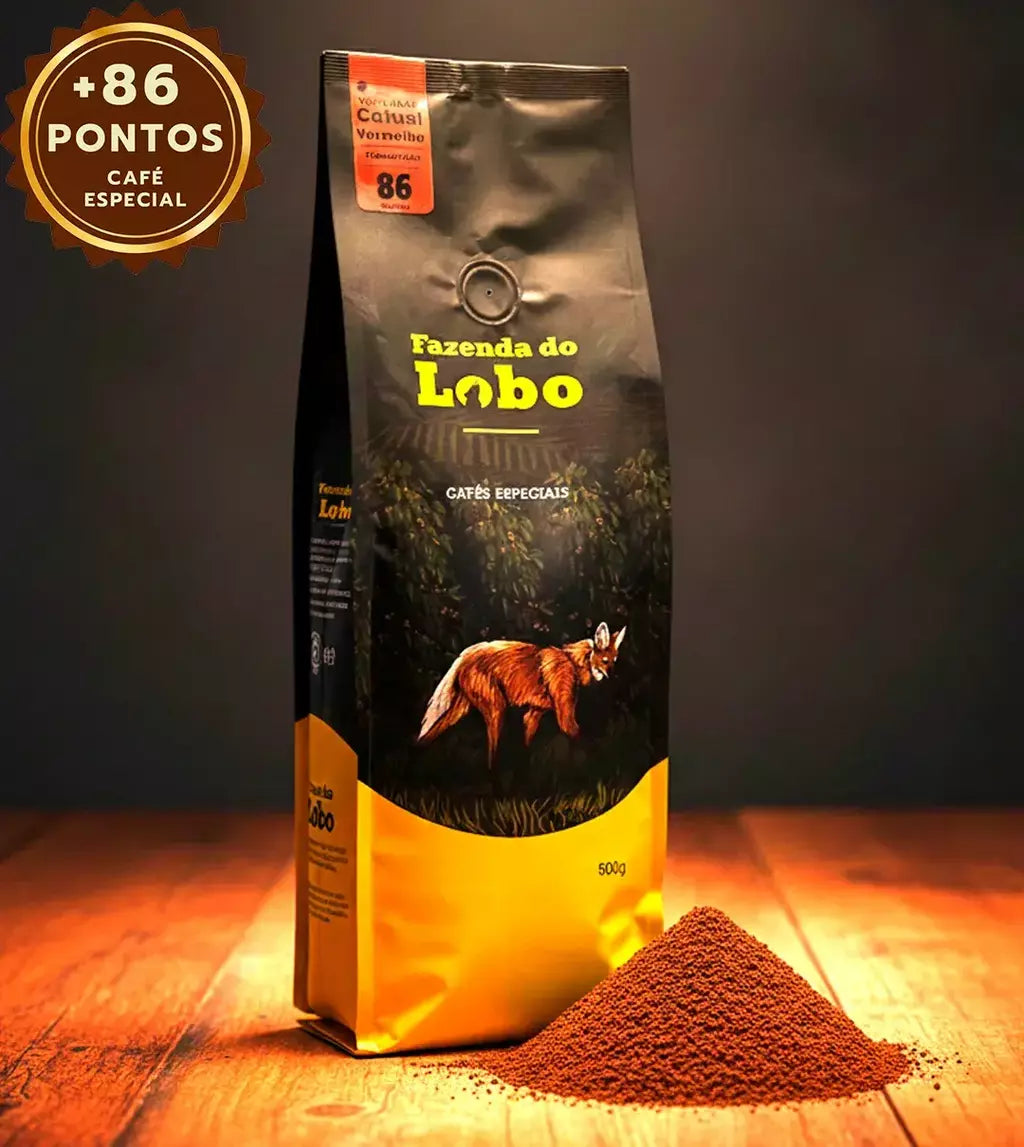Café Especial +86 Pts Fazenda Do Lobo 500g Sul De Minas Gerais