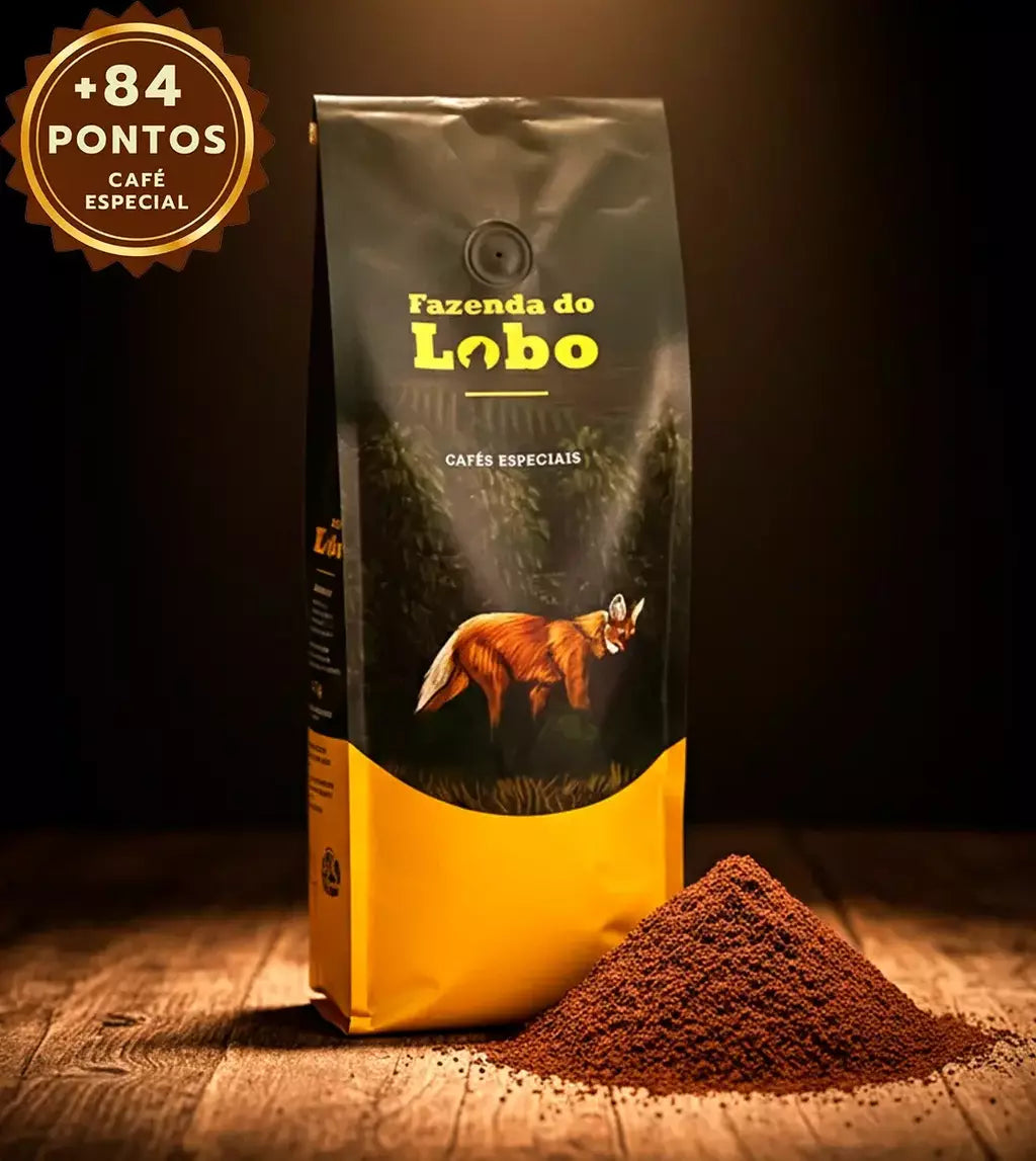 Café Especial +84 Pts Fazenda Do Lobo 500g Sul De Minas Gerais