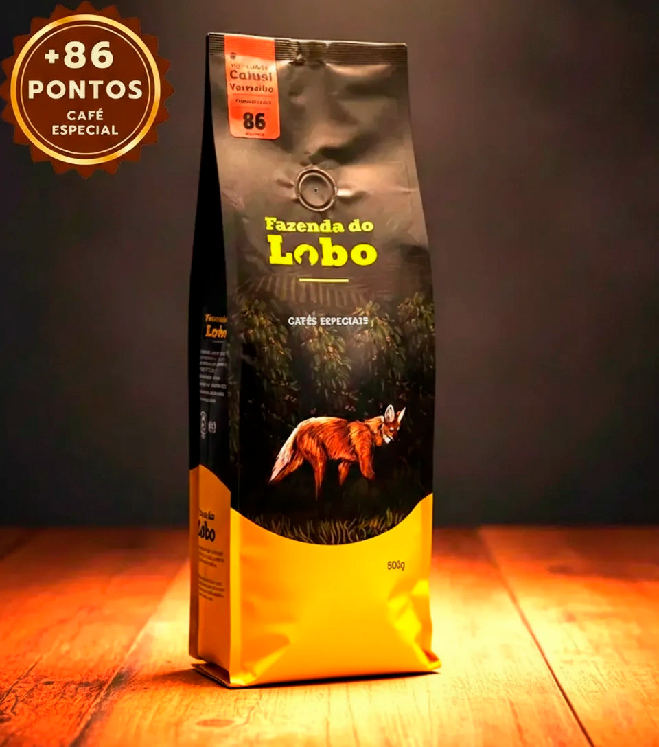 Café Especial +86 Pts Fazenda Do Lobo 500g Sul De Minas Gerais