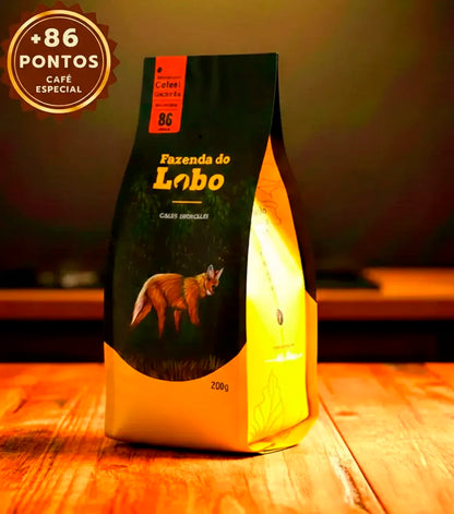 Café Especial +86 Pts Fazenda Do Lobo 250g Sul De Minas Gerais