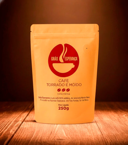 Café Gourmet Grão Esperança 250g Sul De Minas